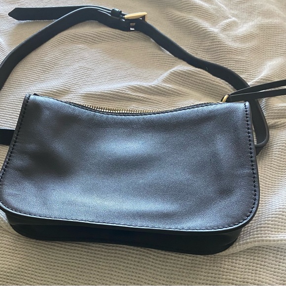 Quince Black Crossbody Bag - Picture 1 of 10